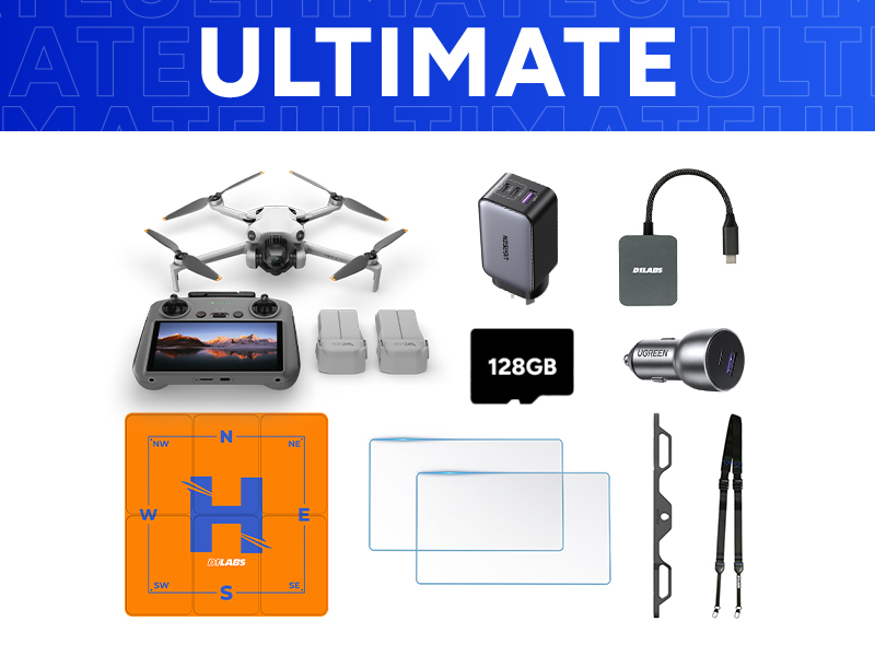 DJI Mini 4 Pro Ultimate Combo (Refurbished)
